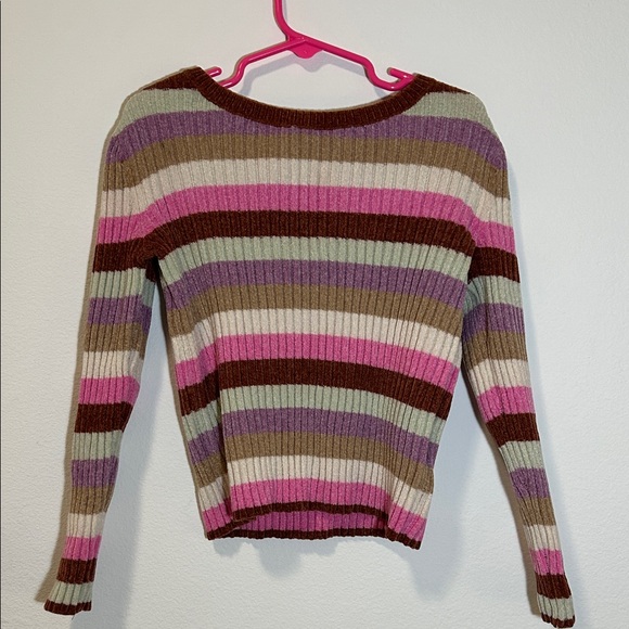 Other - Striped Multicolor Women's Sweater